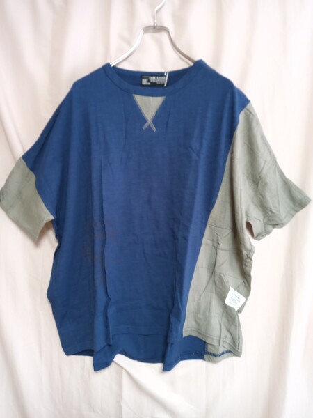13173 ★★ CUBE SUGAR アシンメトリーデザインTシャツ 新品 サイズM 定価5500円