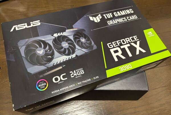 【中古動作品】ASUS TUF GAMING RTX3090 VRAM24GB グラフィックボード