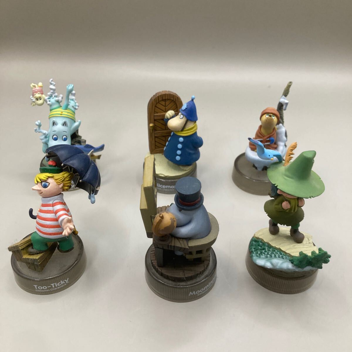 海洋堂　ムーミンキャラクター 　フィギュア　２１体 Moomin/ムーミン・海洋堂 「K&M・ミニヴィネットシリーズ・全5