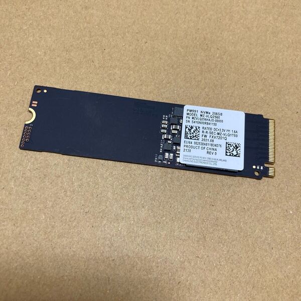 403 NVMe SSD M2 Samsung SAMSUNG サムスン M.2 256GB