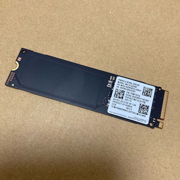 726 SSD Samsung NVMe SAMSUNG M2 M.2 256GB