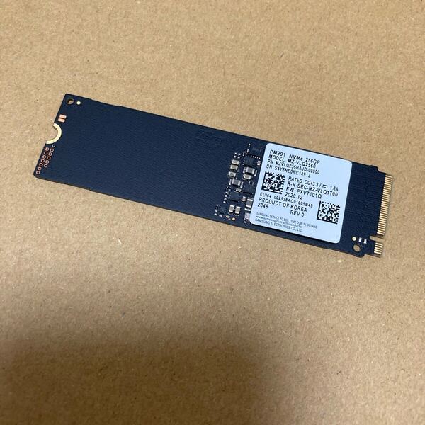 1396 M2 SSD NVMe SAMSUNG サムスン Samsung M.2 256GB