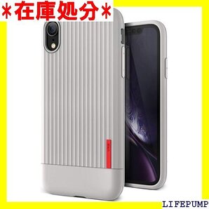 VRS iPhone XR 対応 ケース 耐衝撃 衝撃 ォンXR 対応 Single Fit Label グレー 15