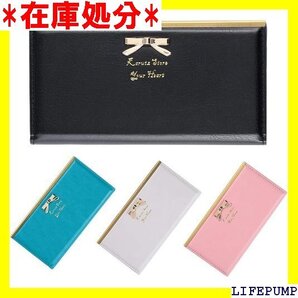 AQUOS wish3 ケース 手帳型 リボンケース Softbank モバイル ブラック A936AW3BK 1098