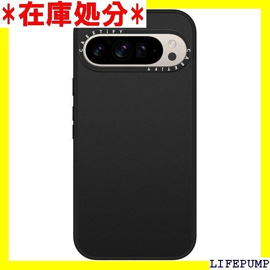 CASETiFY マグネット式 インパクトケース Go gle Pixel 9 Pro XL - マットブラック 2047