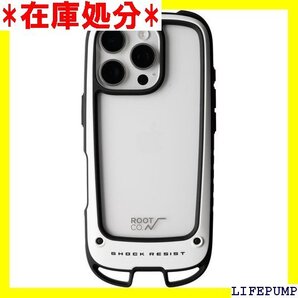 ROOT CO. iPhone16Pro専用GRAVI hock Resist Case +Hold. ホワイト 2130
