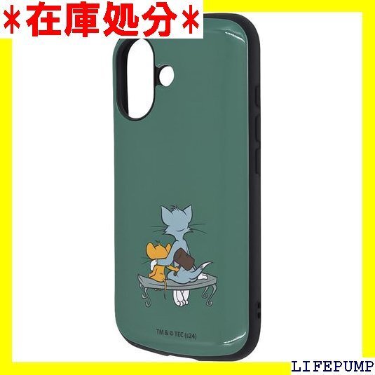 イングレム iPhone 16 ケース 耐衝撃 トムと トムとジェリー_ハンマー IN-WP46AC4/TJ12 2205