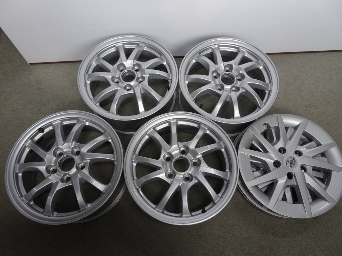 中古 トヨタ純正 プリウスアルファ 16インチ 6.5J 114.3 5穴 +3