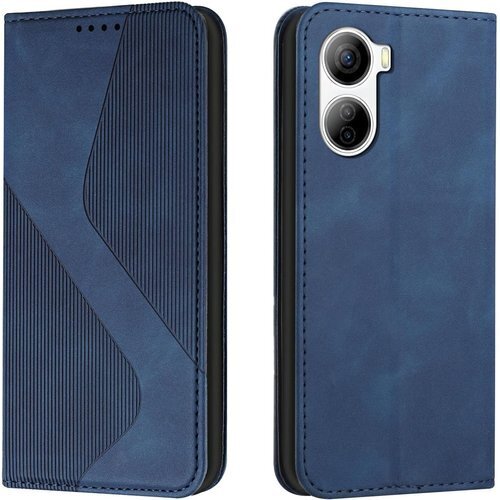 LODROC libero 5g iv ケース 手帳型 ZTE Libero 5G iv ケース 手帳型 - 青 2896