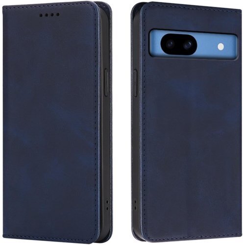 Top HGSM Google Pixel 8a スマ a ケース 手帳型 Pixel 8a 携帯ケース ブルー 2940