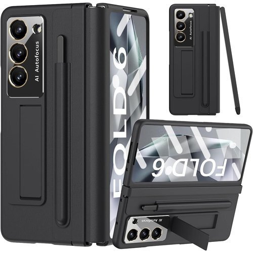 GYOKUYU ケースfor Galaxy Z Fol xy z Fold 6 SC-55E 用ケース ブラック 3236
