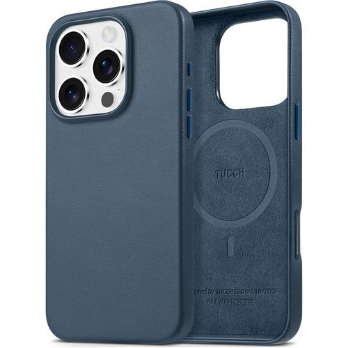 TUCCH iphone 16 Pro 対応 ケース 3インチ 5G アイフォーン16プロ 対応 ダークブルー 3340