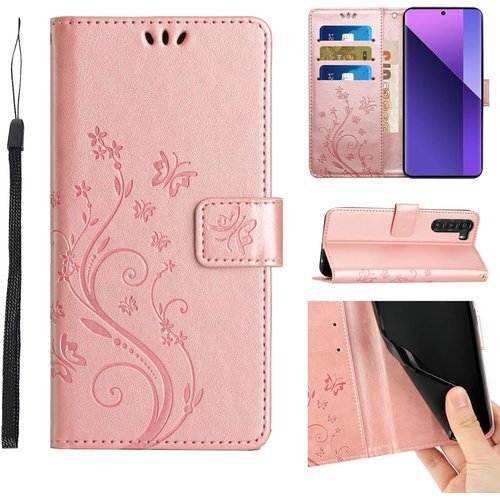 For Nubia S 5G 用 ケース 手帳型おしゃ ト対応 装着やすい ローズゴールド Nubia S 5G 3979