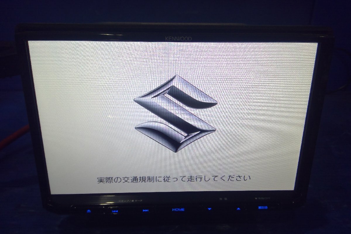 スズキ純正　ケンウッド SKXS800 GPSナビ（2015年版地図）8インチ ☆良品☆スズキ純正ナビ KENWOOD 8インチナビ SKX-S804