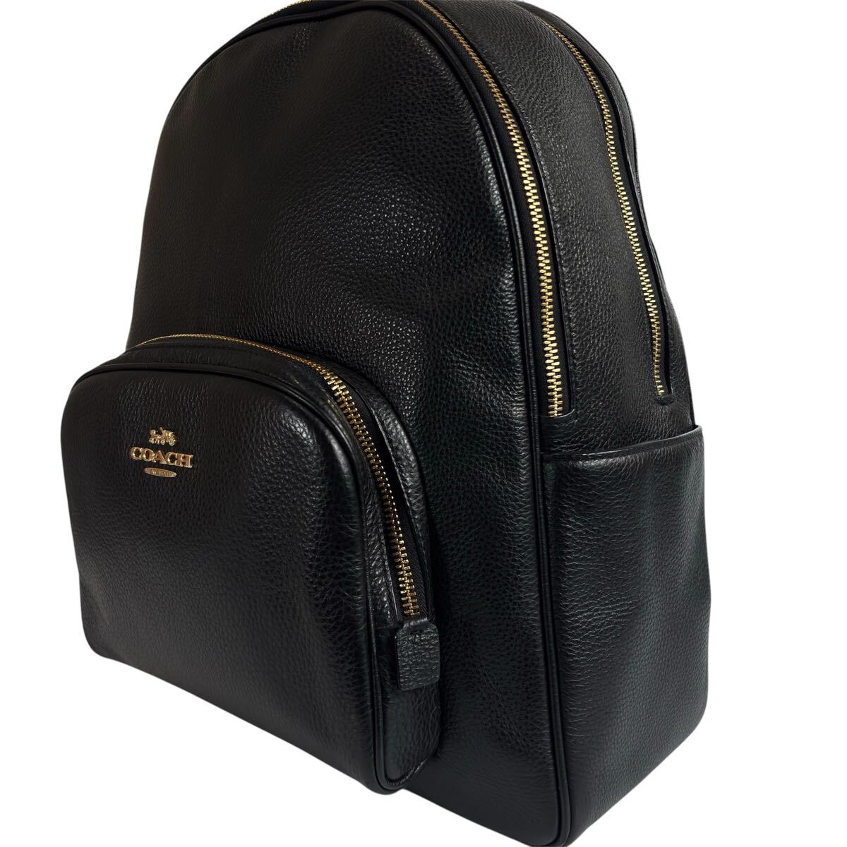 新品 未使用 美品 coach コーチ バッグ リュック ブラック 黒 レザー 2025年最新】Yahoo!オークション -コーチ リュック メンズの中古