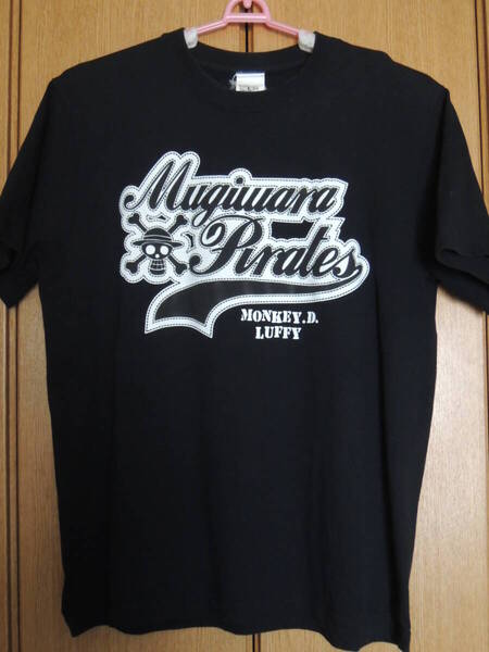 ONE PIECE ワンピース 麦わらの一味 Tシャツ ブラック Lサイズ