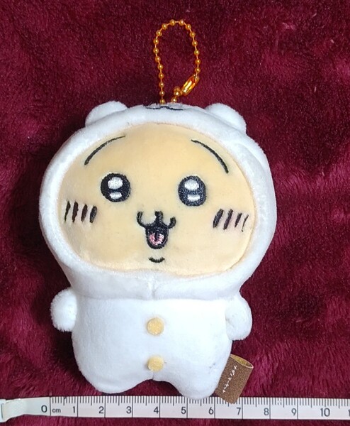 ナガノのくま ちいかわにかぶられたぷちミニマスコット うさぎ