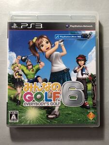 みんなのGOLF6 PS3ソフト クラップハンズ/SCE SONY プレイステーション3 EVERYBODY‘S GOLF 6