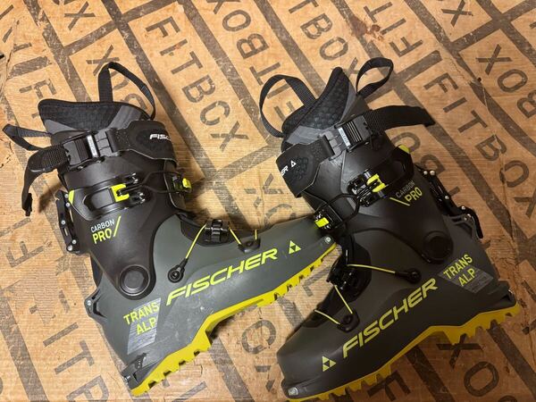 Fischer Trans Alp CARBON PRO 25.5cm スキーブーツ