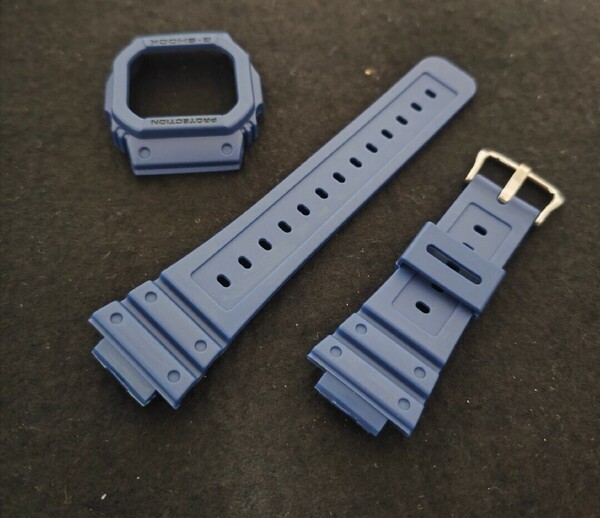 G-SHOCK ジーショック ベゼル・バンドセット【ネイビー】 5610系 交換用 互換・社外品