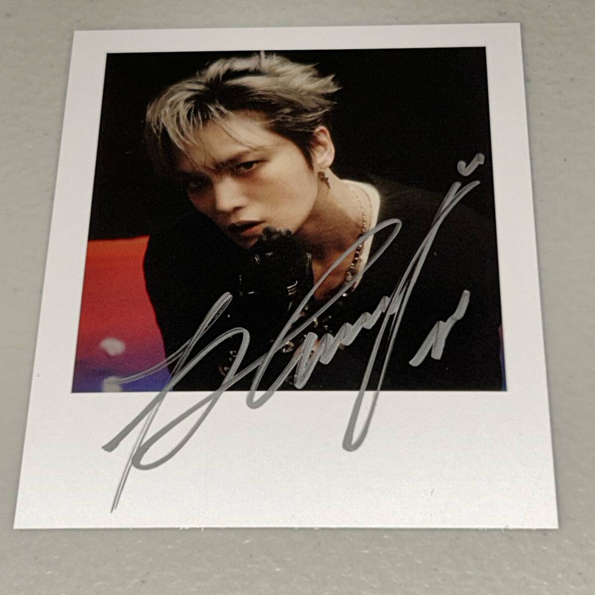JYJ - JYJ ジェジュン　サイン　直筆　直筆メッセージ入り 終了しました】JYJ ジェジュン直筆サイン入りポラを2名様に