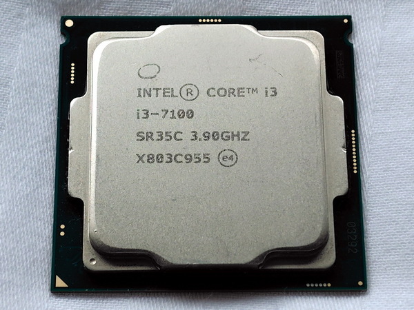 【動作確認済】 Intel Core i3-7100/3.90GHz/2C4T/LGA1151