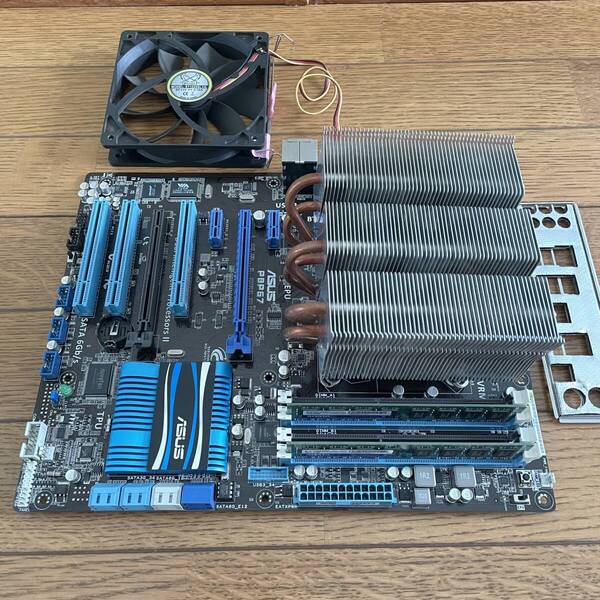 【ジャンク扱い】ASUS P8P67 + Core i5-2400S + メモリ16GB (8GBx2) セット | マザーボード・CPU・メモリ一式 | PC自作パーツ