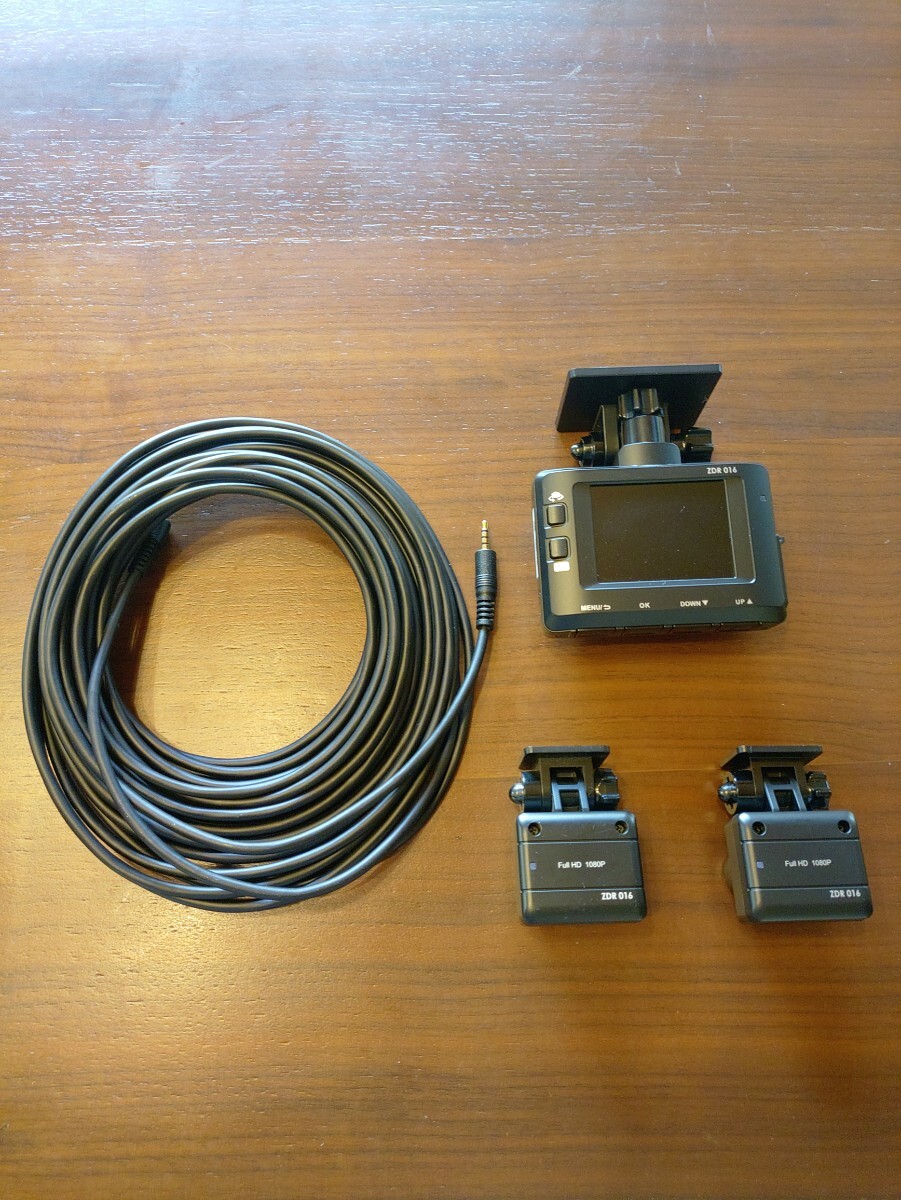 コムテックZDR 016 ドライブレコーダー 前後カメラセット中古 コムテック ZDR016 オークション比較 - 価格.com