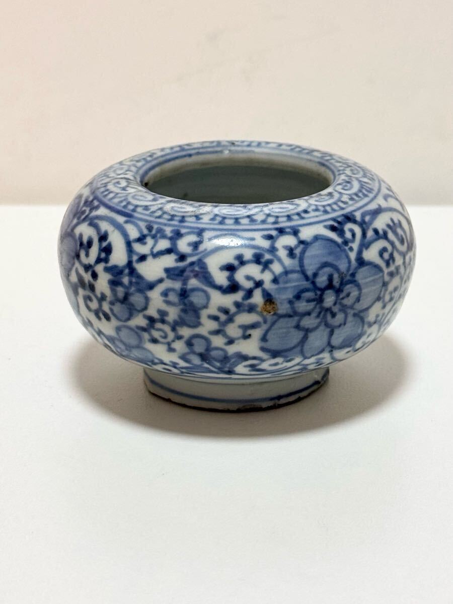 李朝/染付/水滴/水孟 Yahoo!オークション -「李朝 水滴」(李朝) (中国、朝鮮半島)の