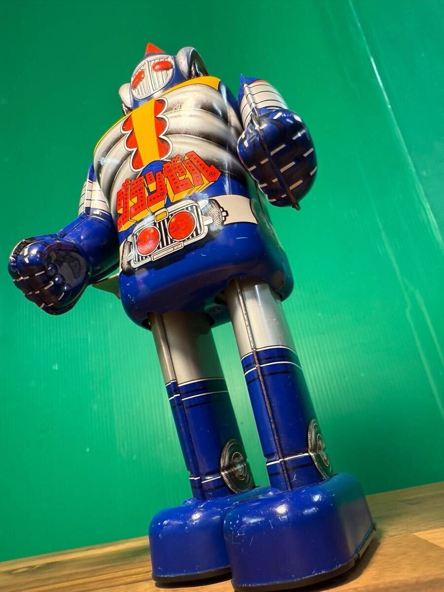 超激レア ポピー宇宙鉄人キョーダイン グランゼル ゼンマイ ブリキ Yahoo!オークション -「キョーダイン」(ブリキ) (ビンテージ)の