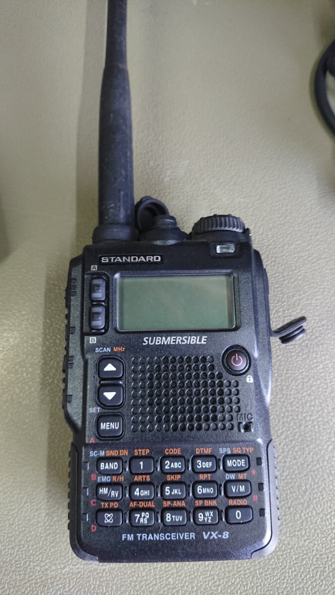 STANDARD 3バンド FMトランシーバー VX-8 中古品です。 2025年最新】Yahoo!オークション -vx-8 アマチュア無線の中古品
