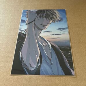 ■ 抱かれたい男1位に脅されています だかいち 桜日梯子 ■ プリンセスカフェ 特典 ポストカード 東谷准太