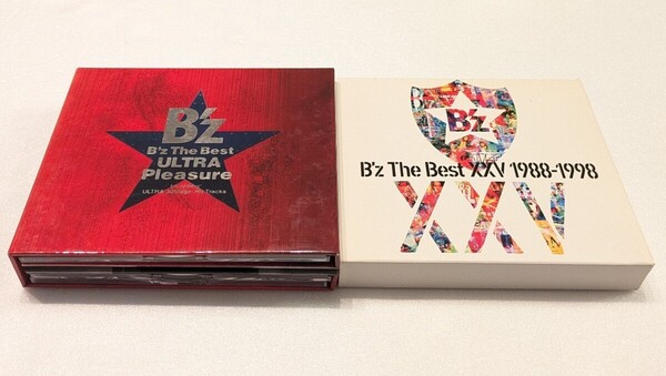 j550【即決・送料無料】B'z ULTRA Pleasure / Bz The Best XXV 1988-1998 (初回限定盤) CD 2本セット