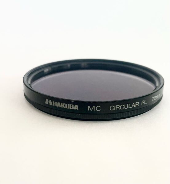 HAKUBA MC CIRCULAR PL 72mm 偏光フィルター #F1227