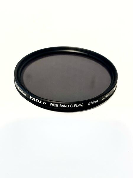 Kenko PRO1D WIDE BAND C-PL (W) 55mm 円偏光フィルター レンズフィルター #F1211