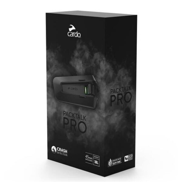 【新品未使用】Cardo Packtalk PRO 高性能 インカム 最新ver4.7 日本語設定済み 日本語説明書付き