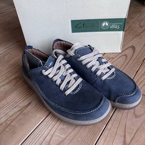 未使用品★クラークス Clarks Gait Mix / ゲイトミックス ウォーキング レザースニーカー 27.5cm