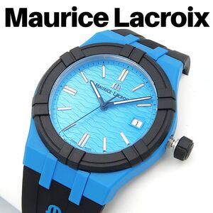 MAURICE LACROIX モーリスラクロア Aikon 青黒 アイコン #Tide #タイド AI2008-80080-300-0