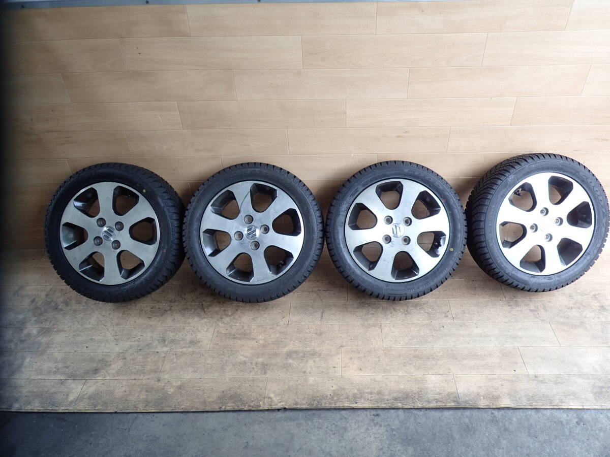 スズキ純正アルミホイル　165/55R14 スズキ純正 ホイール MRワゴンwit ワゴンR モコ 165/55R14 埼玉