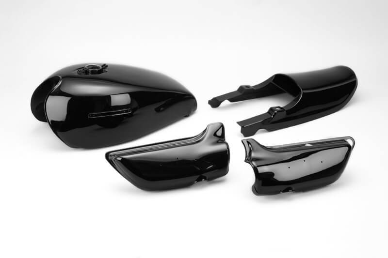 ロック少年　KAWASAKI z1 z2外装セット　ヤレ塗装 ロック少年様専用 KAWASAKI z1 z2外装セット ヤレ塗装 - メルカリ