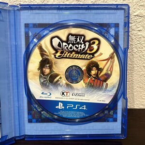 【77】1円~ PS4 無双 OROCHI3 Ultimate ゲーム ソフト アクション PlayStation4 ※ケースとディスクは一致しておりません。 動作未確認