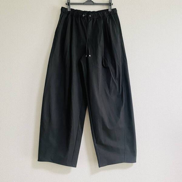 GU women バレルレッグ プルオンパンツ ブラック XL 221-356489(52-01) ジーユー UNIQLO ユニクロ ジョガー ナイロン