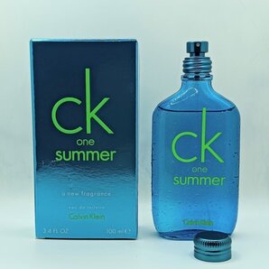 【送料無料】ほぼ満量 カルバンクライン シーケーワン サマー 2013 100ml◆シーケーワンサマー2013◆Calvin Klein ck one summer 2013 香水