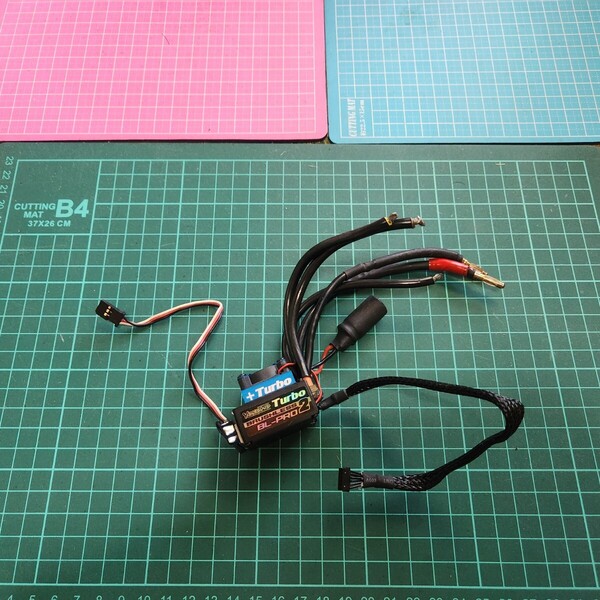 即決 《送料無料》 ■ターボ■ ヨコモ ブラシレスコンボ BL-PRO2 Turbo アンプ ラジコン ドリフト YD-2 tt02tt01 サクラ d5 esc