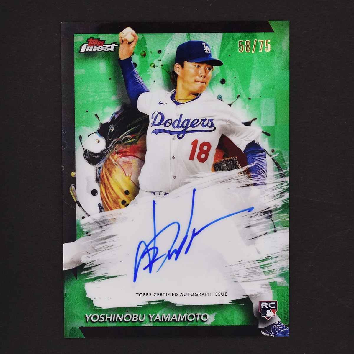 topps 山本由伸 99枚生産限定 topps 山本由伸 99枚生産限定 99枚限定 山本由伸 ドジャース