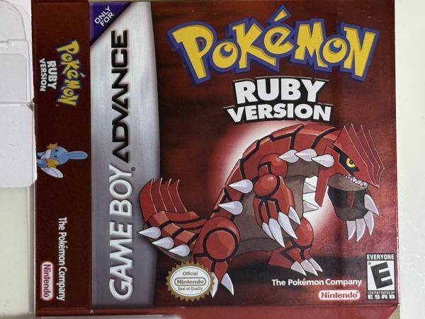 ポケモン - ポケットモンスター　ルビー　北米版　正規品 値段交渉可】ポケモン ルビー サファイア 北米版 正規品 - メルカリ
