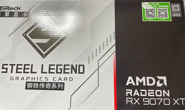 Radeon AMD ASRock STEEL LEGEND RX9070XT 16GB