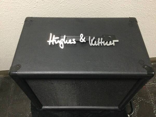 Hughes & Kettner TM 112 スピーカーENGLAND英国製に換装 配線ベルデン9497に換装(元配線、元ジャック付き) ギターアンプキャビネット