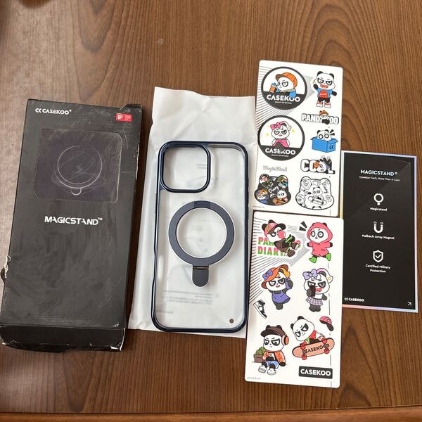707p0210☆ CASEKOO iPhone 16 Pro Max 用 ケース クリア