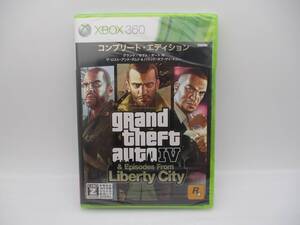 【新品未開封】XBOX360 ゲームソフト 「グランド・セフト・オートIV コンプリートエディション」検索:Grand theft auto IV 4 GTA